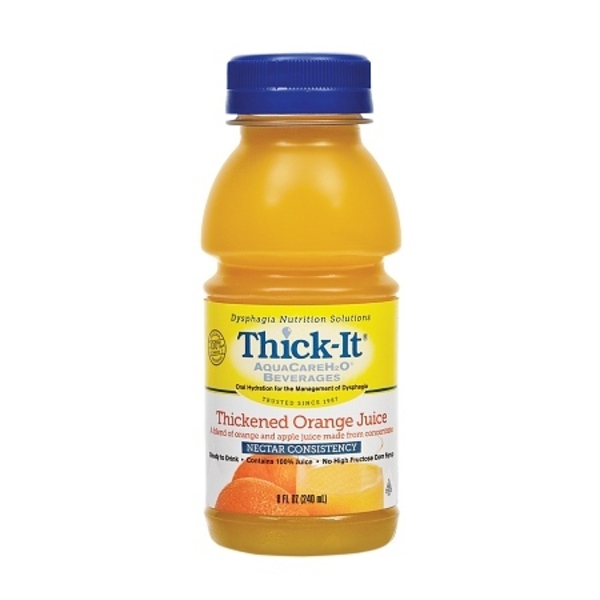 Thick It Clear Advantage Gluten & Orange Juice Blend Thickener, Nectar Consistency 8 oz., PK24 B476-L9044